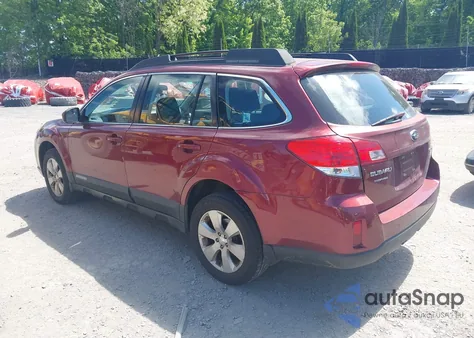 2012 Subaru Outback 2.5I из США, поврежденный, VIN 4S4BRBAC6C3284610